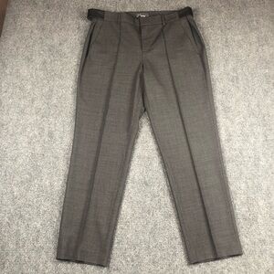 Vince Women’s Pleated Tailored Wool-Blend Tapered-Leg Trouser